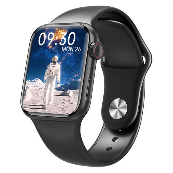 Смартгодинник M16 mini, WearfitPro, 38 mm Aluminium, голосовий виклик, black