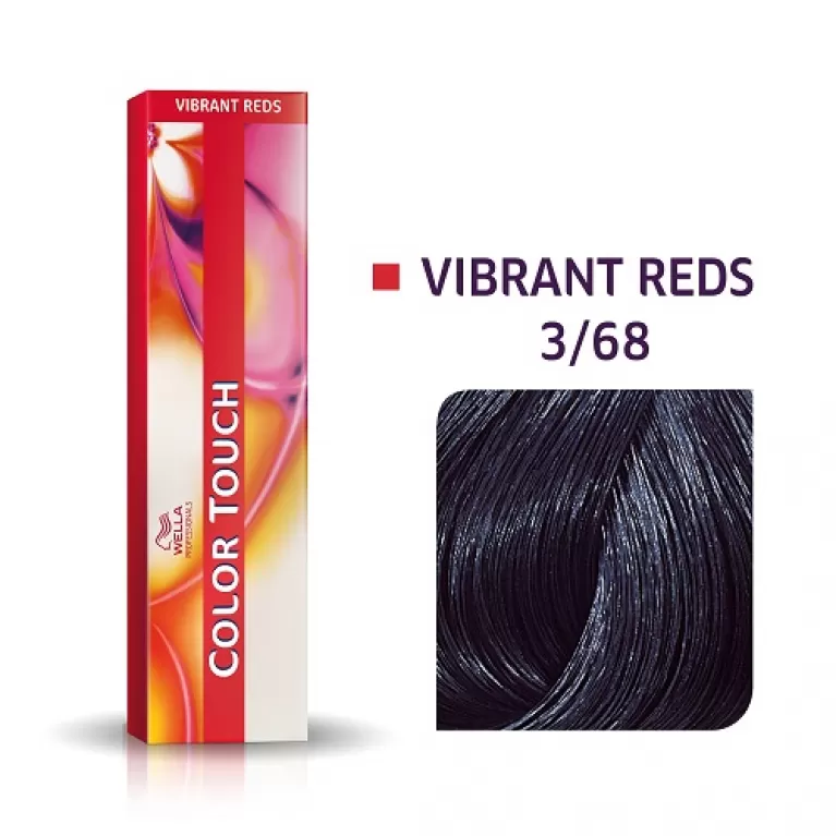 Фарба для волосся Wella Color Touch 60мл. 3/68 темно-коричневий пурпурний