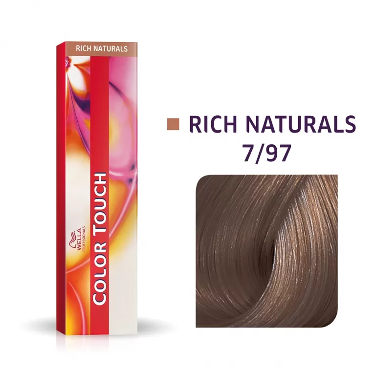 Фарба для волосся Wella Color Touch 60мл. 7/97 блонд cандре коричневий, фото 1