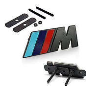 Емблема решітки радіатора BMW M-power чорна