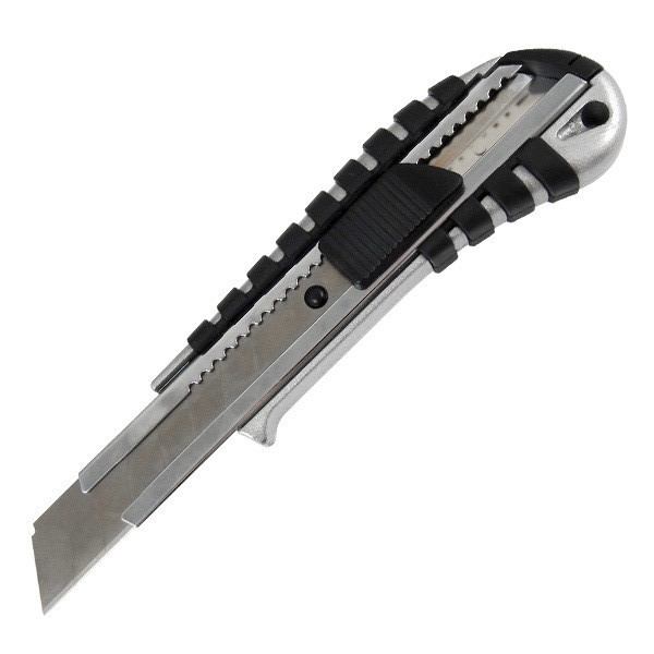 Нож канцелярский металлический 18мм Axent 6901 - фото 1 - id-p24716713