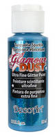 Краска с глитером Glamour Dust 60мл джд0730 Бирюзовые искры