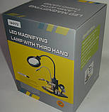 Третя рука з LED підсвічуванням+ підставка під паяльник ZD-10Y, фото 4