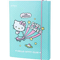 Папка для тетрадей на резинках Kite Hello Kitty HK22-210