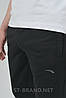 Розміри: M,L,XL,2XL,3XL. Практичні та зносостійкі чоловічі спортивні штани із трикотажу лакости - чорні, фото 3