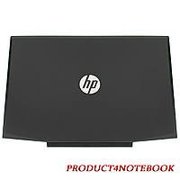 Крышка дисплея для ноутбука HP (Pavilion: 15-CX), black (silver logo)