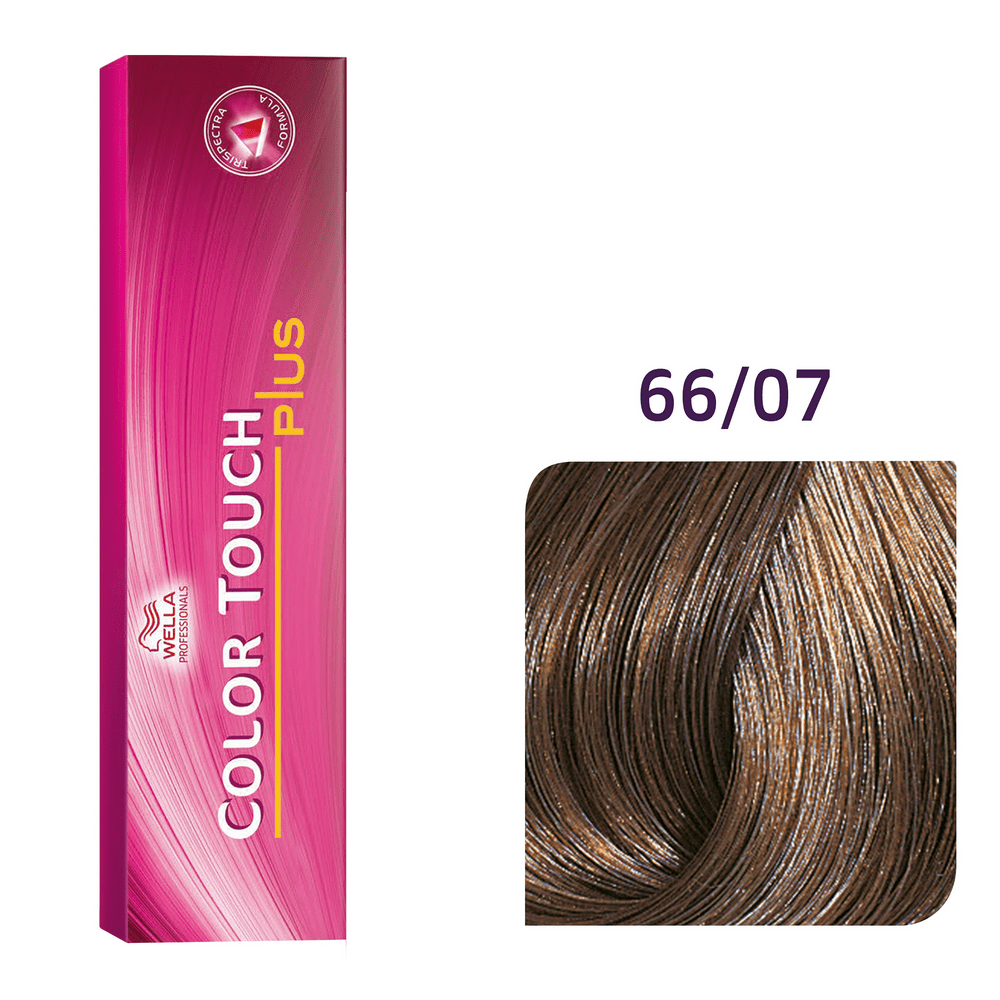 Фарба для волосся Wella Color Touch Plus 60мл. 66/07 темний блондин натурально-коричневий, фото 1
