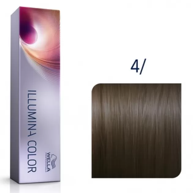 Фарба для волосся Wella ILLUMINA Color 60мл. 4/ нейтрально коричневий, фото 1
