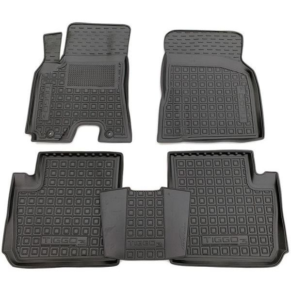 Резові килимки в салон Chery Tiggo 3 2016-, фото 1