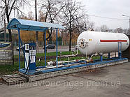 Газова заправка, Газовий модуль. Автогазозаправний пункт (АГЗП, АГЗС із місткістю 10 куб. м)