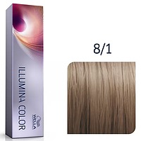 Краска для волос Wella ILLUMINA Color 60мл. 8/1 светлый блондин пепельный