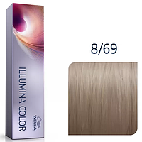 Краска для волос Wella ILLUMINA Color 60мл. 8/69 светлый блонд фиолетовый сандре