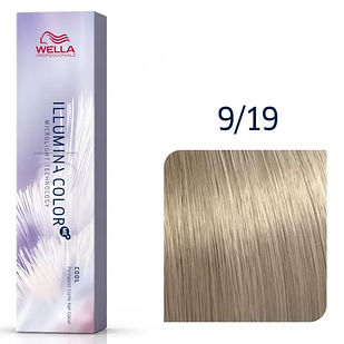 Фарба для волосся Wella ILLUMINA Color 60мл. 9/19 дуже світлий блонд попелястий сандре