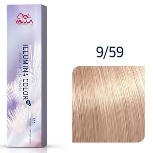 Фарба для волосся Wella ILLUMINA Color 60мл. 9/59 дуже світлий блонд махагоновий сандре