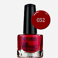 Лак для ногтей Colour Intense Minnie 5 мл NP-16 № 032 Матовый Chilli pepper Тёмно-красный