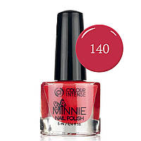 Лак для ногтей Colour Intense Minnie 5 мл NP-16 № 140 Матовый Crimson bright Красно-розовый