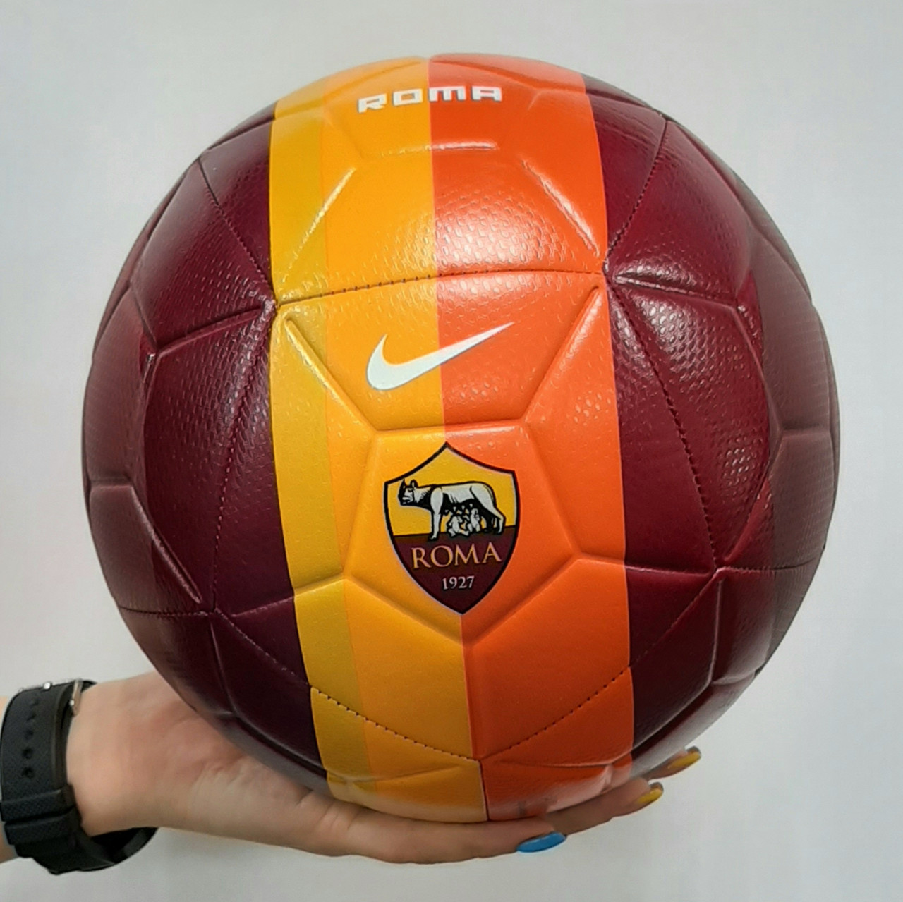 Мяч футбольный Nike A.S. Roma Strike CQ8052-613