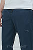 46-56. Якісні та зносостійкі чоловічі спортивні штани із трикотажу лакости - темно-сині, фото 7