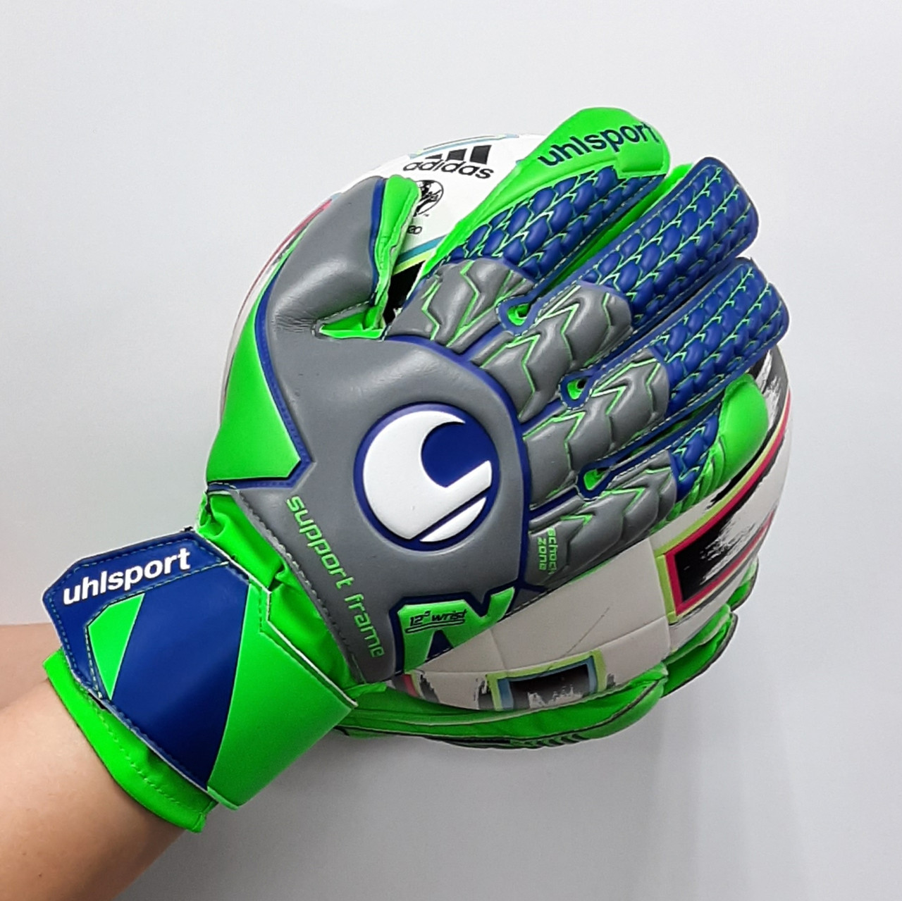 Воротарські рукавички Uhlsport TENSIONGREEN SOFT SF 101105901, фото 1