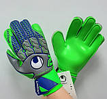 Воротарські рукавички Uhlsport TENSIONGREEN SOFT SF 101105901, фото 6