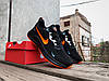 Чоловічі кросівки Nike Zoom Black Orange чорні з помаранчевим, фото 4