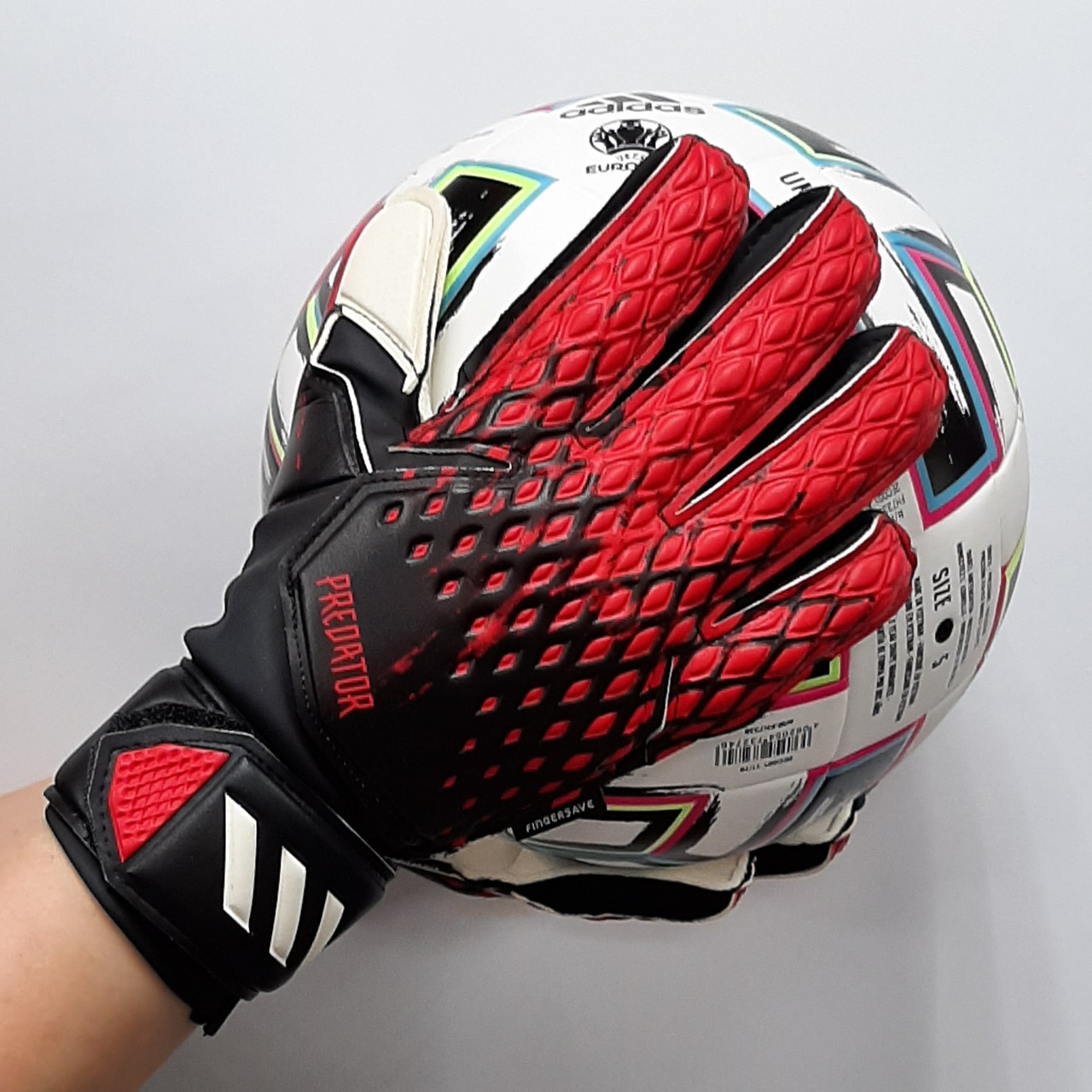 Вратарские детские перчатки Adidas JR Predator Match FS 289 FH7289