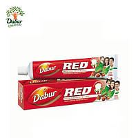 Зубна паста Дабур Ред 100г Індія оригінал, Dabur Red Toothpaste, Красная Зубная паста Дабур Рэд, Аюрведа Здесь