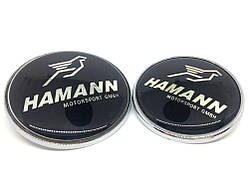 Емблема капота та багажника BMW Hamann 82 mm