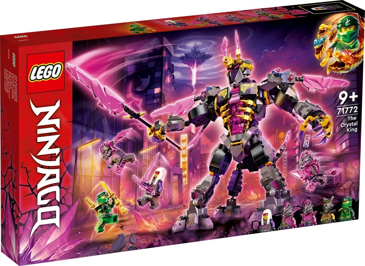 Конструктор LEGO NINJAGO (71772) The Crystal King Кришталевий король, фото 1