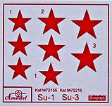 Пластикова модель 1/72 A-model 72156 радянський винищувач Су-1, фото 2