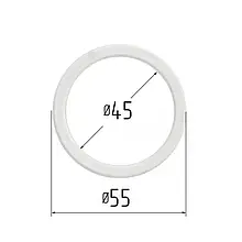 Протекторне термокільце для натяжних стель - діаметр 45 мм (зовнішній 55мм)