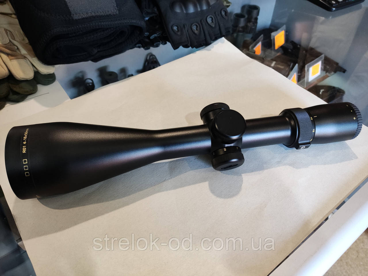 Приціл оптичний Nikula R01 4-16×56
тактична. для АК та іншої зброї