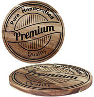 Дошка обробна "Pure Handcrafted" Ø26см акація