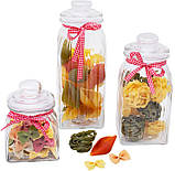 Кухонна банка Montpellier 2250мл, Ø10x29.5см зі скляною кришкою, фото 2