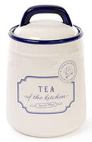 Банка керамічна Red&Blue TEA 800мл, синя