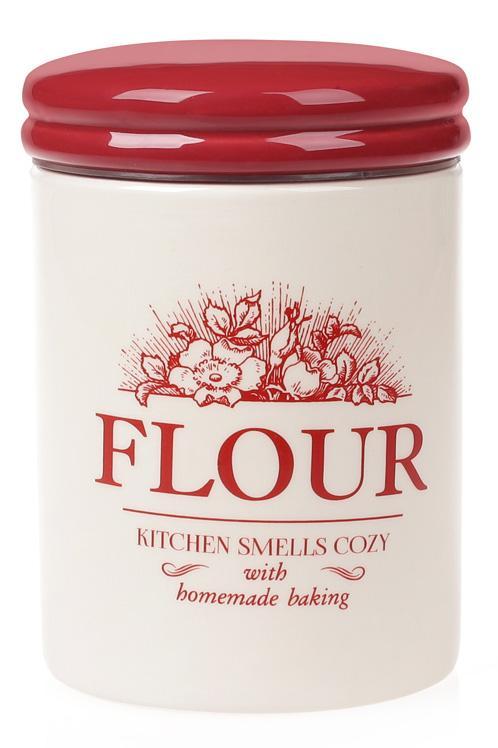 Банка керамічна "Англійський Шипшина FLOUR" 630 мл для сипких продуктів
