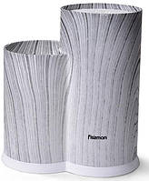 Підставка-колода Fissman Graphite для кухонних ножів та ножиць 23х11х11см, подвійна