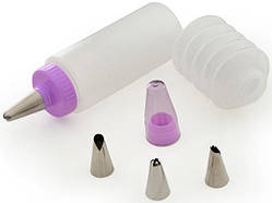 Набір 2 кулінарних декоратори Fissman 125 мл/165 мл із 5 насадками