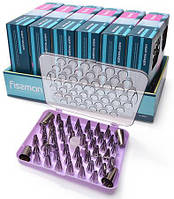 Набір кондитерський Fissman 52 насадки з перехідником і 2 кондитерських цвяхи