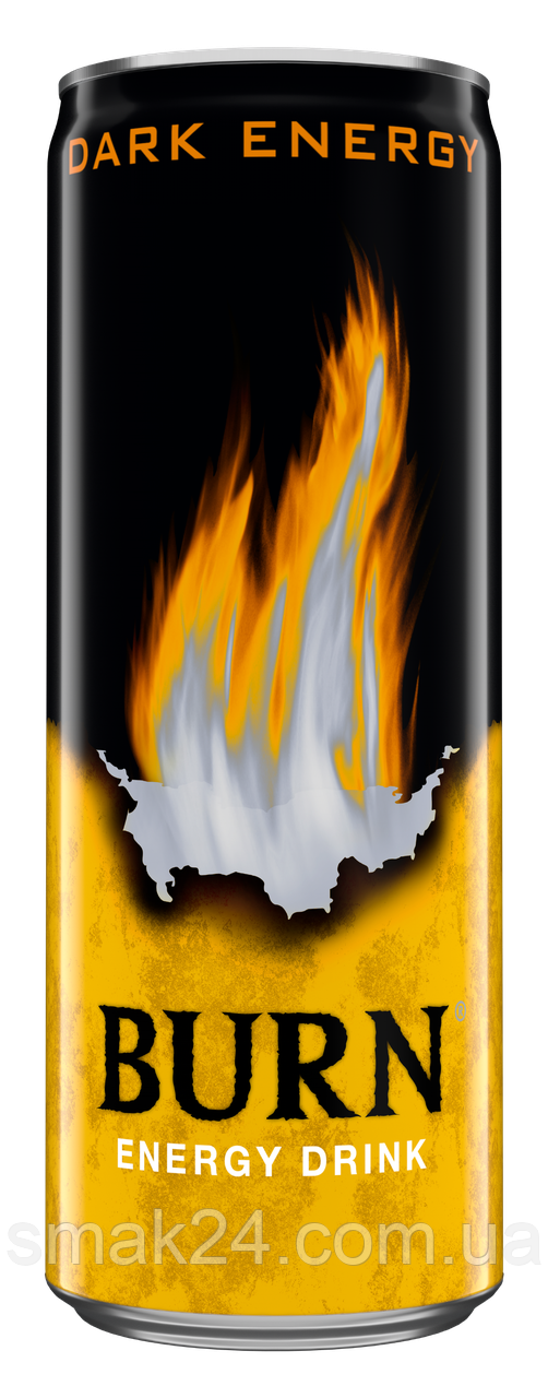 Енергетичний напій Burn Energy Drink Dark Energy, 0,25 мл Великобританія