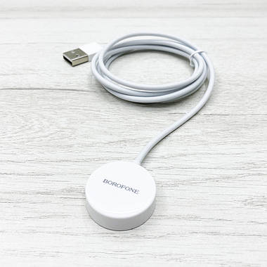 Бездротовий зарядний пристрій BOROFONE BQ13 для Apple Watch (білий), фото 3