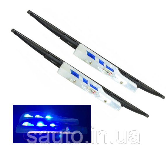 TR-07-028. Підсвічування на машину, декоративні вітровики на двірники