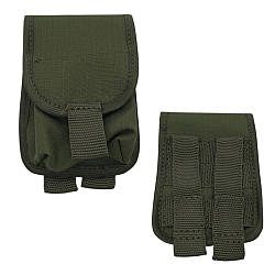 Підсумок під гранату (Ф1 і РГД) з кріпленням Molle, Олива / Тактичний підсумок для гранати