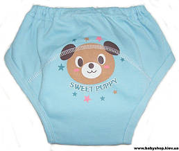 Тренувальні трусики для привчання до горщика (блакитні з собачкою)
