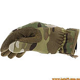 Тактичні армійські сенсорні рукавички Mechanix Fast Fit Original 100% оригінал зі США Multicam XL, фото 8