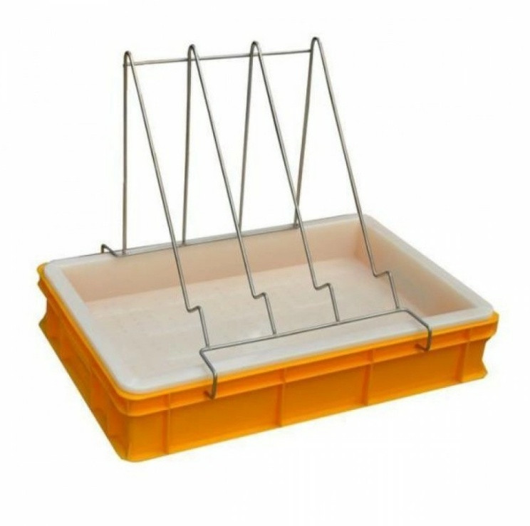 Ванночка для розпечатування стільників пластик (100 мм, сито пластик) LYSON W3233, фото 1