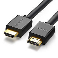 Кабель HDMI M - M, 1.0 м, V2.0 Cafule 4K, HD104 UGREEN Чорний (10106)