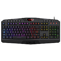 Клавіатура ігрова Redragon Harpe2 UKR RGB підставка USB