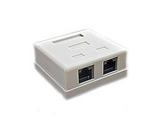 Розетка RJ-45 cat 5 2x UTP (KD-WP6035-C5e)