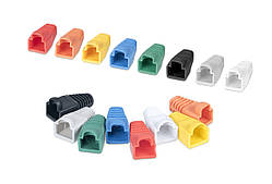 Ковпачок ізолюючий до конектора RJ-45 (сірі) (KD-PG8025)